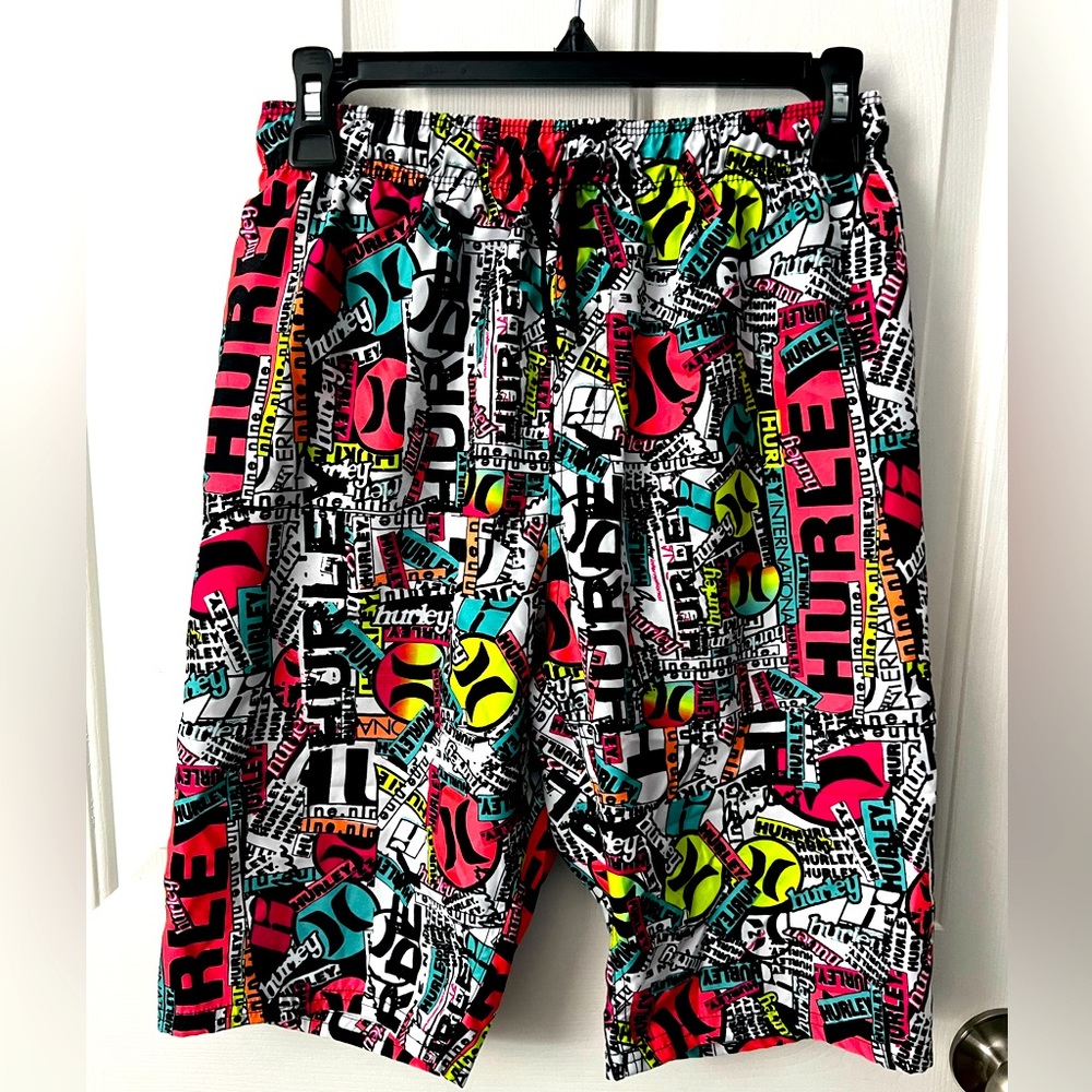 Boy’s Hurley Swim Trunks XL EUC